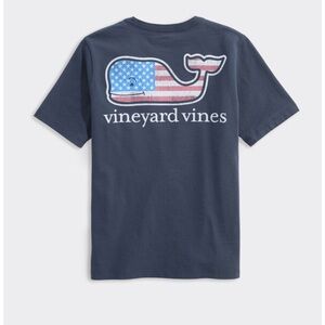 Vineyard Vines Boys Classic Blue Tee